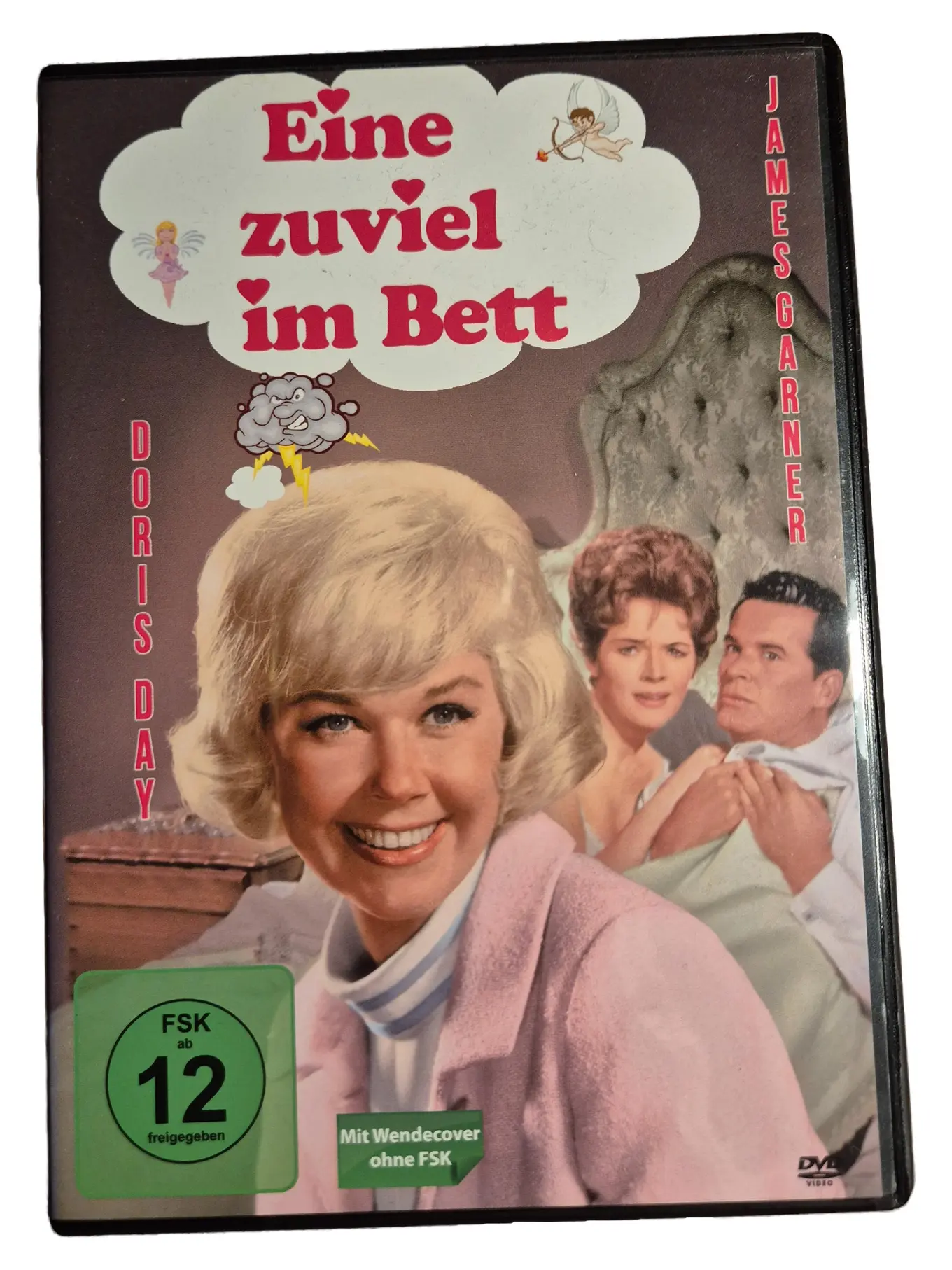 DVD Eine zuviel im Bett Doris Day James Garner Romantische Komödie