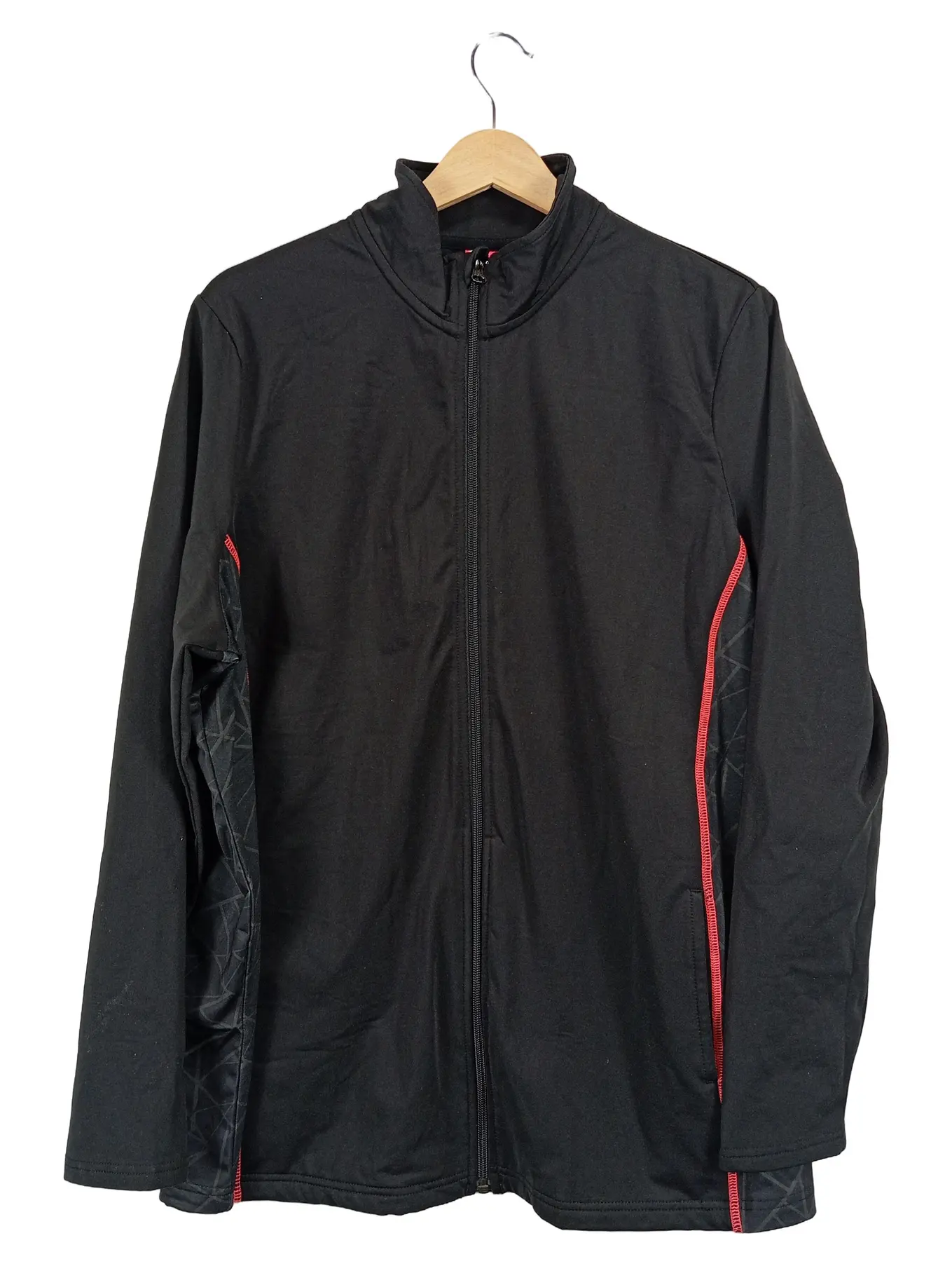 CRIVIT Damen Trainingsjacke Sportjacke Schwarz Gr. 54 mit Reißverschluss
