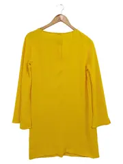 Vorschaubild 2 von Bleistiftkleid Elegant Business Gelb Gr. S 36 Cut-Outs