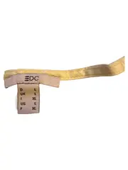 Vorschaubild 3 von Damen Bluse Langarm Gelb Punkte Gr. L 40 Viskose