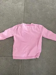 Vorschaubild 3 von Benetton Kinder Pullover Rosa Gr. 68 Langarm Baumwolle Tiermotiv