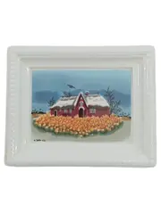Vorschaubild 1 von Sammelteller Heidehof Winterhaus Bone China W.Germany
