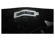 Vorschaubild 5 von Damen Biker Hose Lederoptik Schwarz Gr. M/36 Skinny