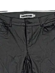 Vorschaubild 4 von Damen Biker Hose Lederoptik Schwarz Gr. M/36 Skinny