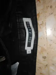 Vorschaubild 7 von Damen Biker Hose Lederoptik Schwarz Gr. M/36 Skinny