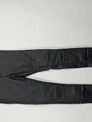 Vorschaubild 2 von Damen Biker Hose Lederoptik Schwarz Gr. M/36 Skinny