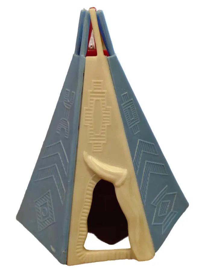 Jean Hfler Tipi Spielzelt Indianerzelt Vintage Spielzeug