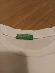 Vorschaubild 2 von T-Shirt Kinder Gr. 120/122 Weiß Basic Kurzarm