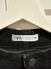 Vorschaubild 6 von Mom Jeans Damen Schwarz Gr. 40 L Casual Baumwolle Elasthan
