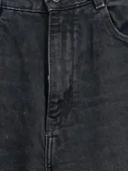 Vorschaubild 4 von Mom Jeans Damen Schwarz Gr. 40 L Casual Baumwolle Elasthan