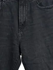 Vorschaubild 3 von Mom Jeans Damen Schwarz Gr. 40 L Casual Baumwolle Elasthan