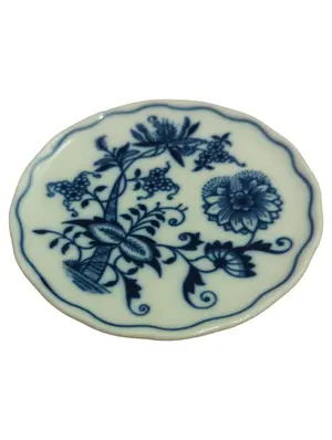 ORIGINAL BOHEMIA ZWIEBELMUSTER Unterteller