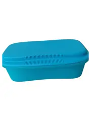 Vorschaubild 1 von Brotkasten Frischhaltedose Blau Kunststoff 30cm Praktisch Uni