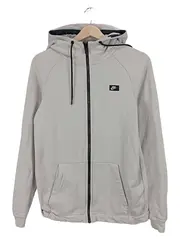 Vorschaubild 1 von Herren Trainingsjacke Tech Fleece Kapuze Grau Gr. S