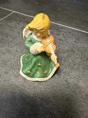 Vorschaubild 2 von Annual Angel Bell 1999 Engel Geige Glocke Keramik Figur Weihnachten