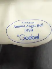 Vorschaubild 4 von Annual Angel Bell 1999 Engel Geige Glocke Keramik Figur Weihnachten