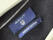Vorschaubild 5 von Herren Pullunder V-Ausschnitt Baumwolle Blau Gr. XL