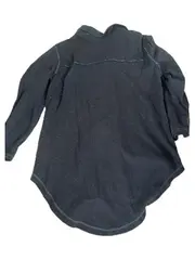 Vorschaubild 3 von Damen Bluse Shirt Spitze Dunkelblau Gr. S Casual Feminin