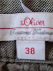 Vorschaubild 3 von Damen Cargo Shorts Gr. 38 Oliv Casual