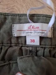 Vorschaubild 4 von Damen Cargo Shorts Gr. 38 Oliv Casual