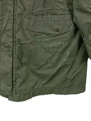 Vorschaubild 4 von Herren Parka Jacke Kapuze Oliv Baumwolle Gr. XL