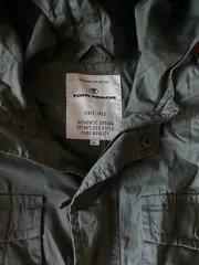 Vorschaubild 2 von Herren Parka Jacke Kapuze Oliv Baumwolle Gr. XL