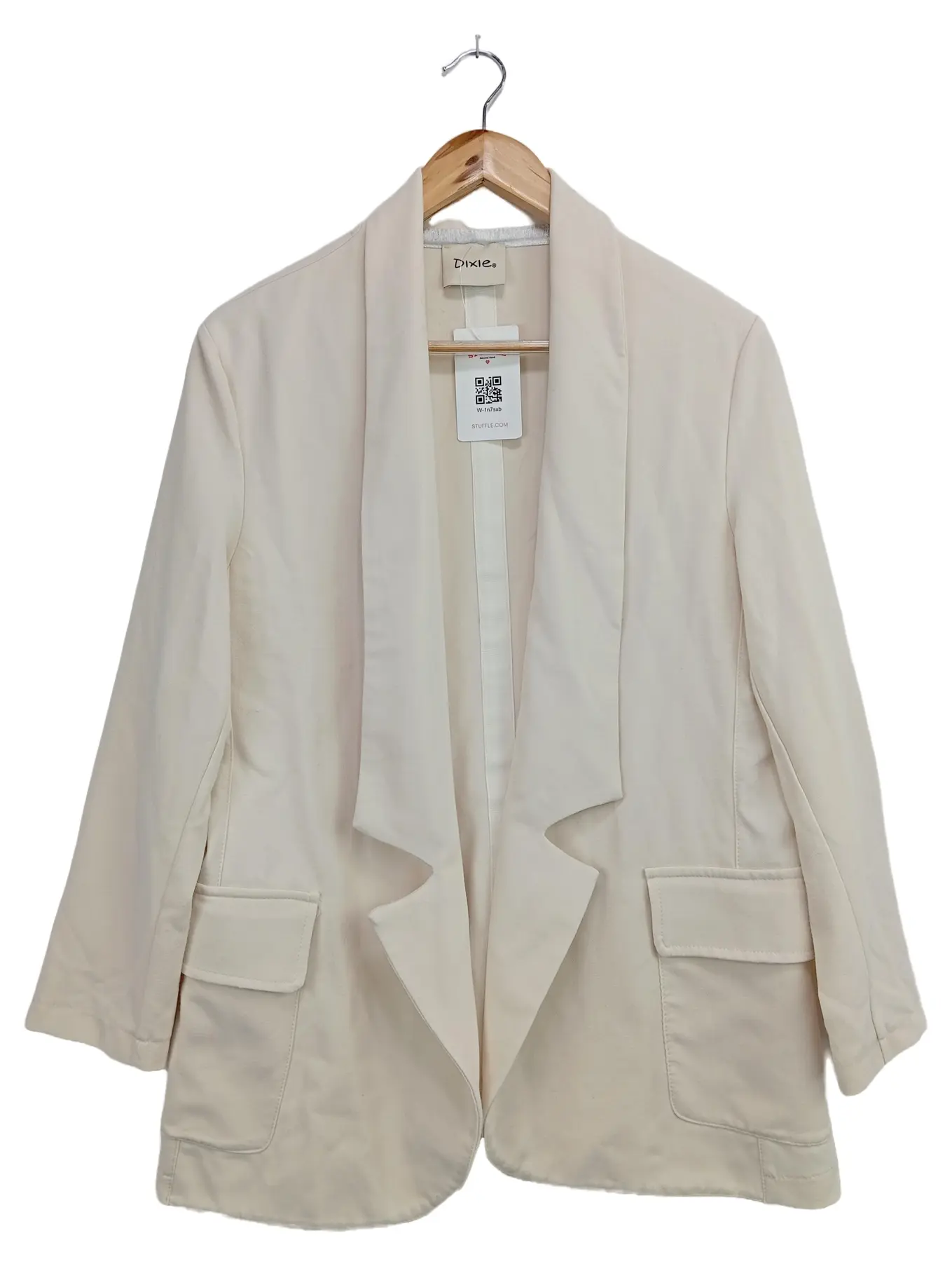 DIXIE Damen Blazer Gr. 38/M Beige Elegant Klassisch Business Jacke