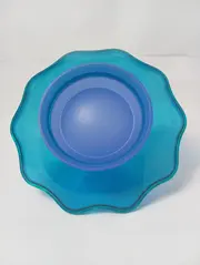 Vorschaubild 3 von Servierschüssel Modern Blau Kunststoff Schüssel Salatschüssel