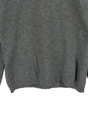 Vorschaubild 4 von Pullover Damen Meliert Grau Schurwolle Gr. M