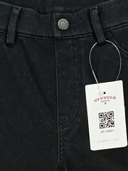 Vorschaubild 3 von Damen Skinny Fit Jeans Schwarz Gr. XS