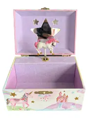 Vorschaubild 1 von Spieluhr Kinder Einhorn Deko Musikbox Charmant Mehrfarbig