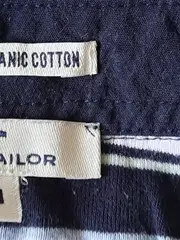 Vorschaubild 4 von Damen Poloshirt gestreift ärmellos Gr. 38/M Maritim Baumwolle