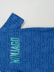 Vorschaubild 8 von Ninjago Kinder T-Shirt Pullover Blau Gr. 134 Pailletten Kurzarm