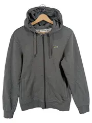 Vorschaubild 1 von Sport Sweatjacke Herren Gr. S Grau Kapuze Hoodie Baumwolle
