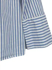 Vorschaubild 4 von Damen Hemdbluse gestreift Gr. 38 Baumwolle Mehrfarbig