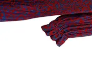 Vorschaubild 4 von Damen Freizeitkleid Gr. 42/XL Rot Modern Florales Muster