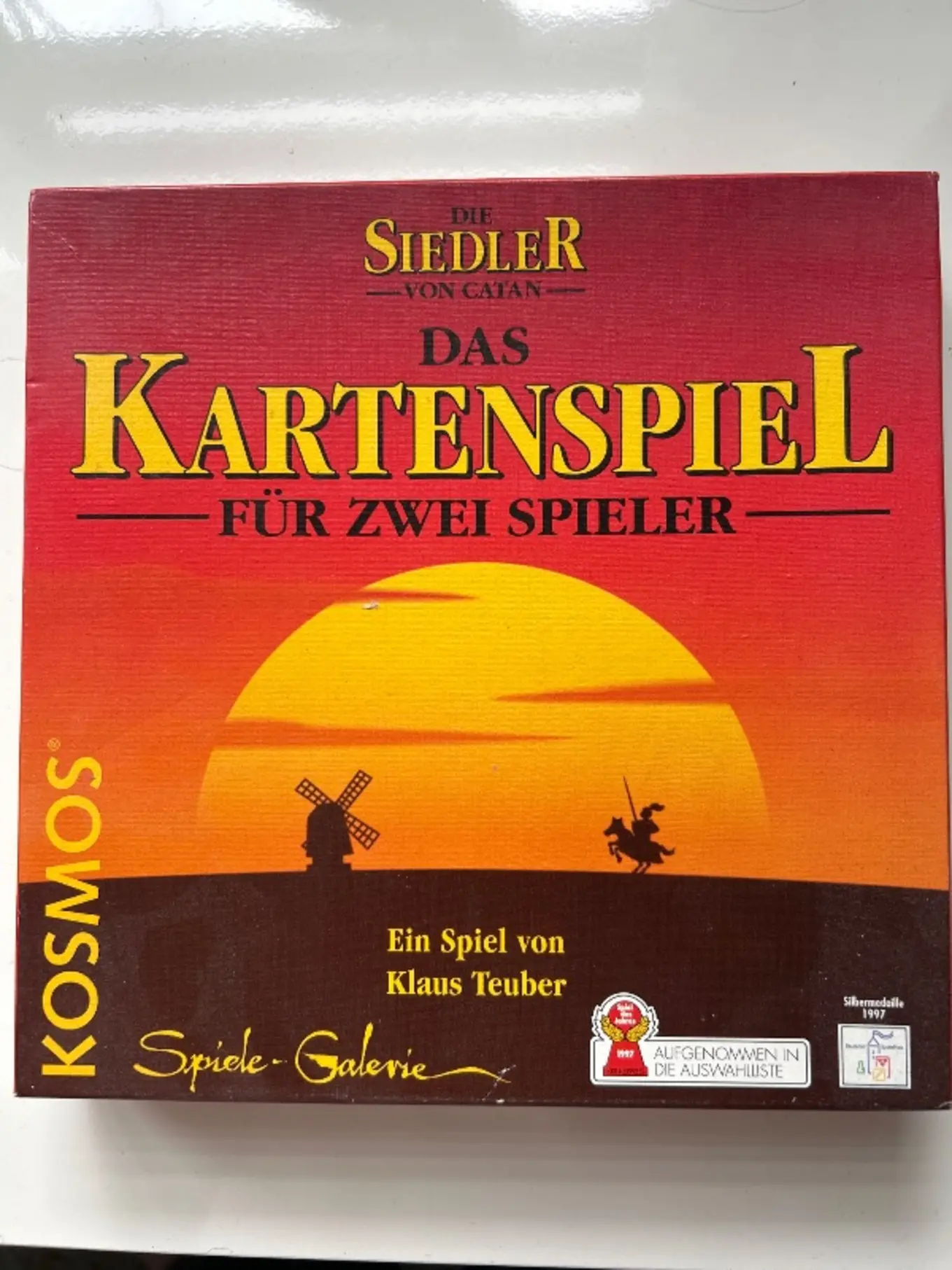 KOSMOS Die Siedler von Catan Das Kartenspiel für zwei Spieler Klaus Teuber