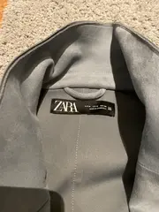 Vorschaubild 2 von Damen Blazer Jacke Gr. 38/M Blau Modern Elegant