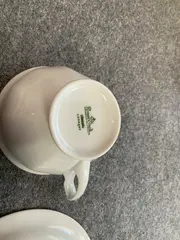 Vorschaubild 2 von Classic Teetasse mit Untertasse Weiß Porzellan Klassisch