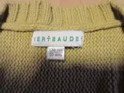 Vorschaubild 4 von Mädchen Strickpullover Gr. 138/140 Gelb Kurzarm V-Ausschnitt