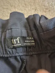 Vorschaubild 4 von Damen Shorts M Schwarz mit Bindegürtel Casual