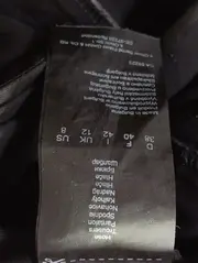 Vorschaubild 4 von Damen Stoffhose Gr. 42 Schwarz mit Seitenstreifen Casual Modern