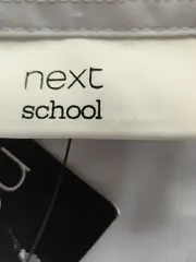 Vorschaubild 6 von Mädchen Bluse Gr. 134 Weiß Kurzarm Klassisch Schulbluse
