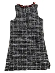 Vorschaubild 2 von Tortue Tweed Kleid Mädchen Gr. 140 kariert schwarz rot