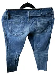 Vorschaubild 2 von Damen Destroyed Jeans W28 Blau Casual Used Look