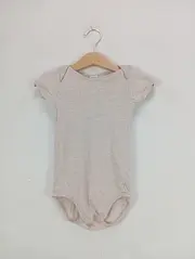 Vorschaubild 4 von Baby Body Kurzarm Beige Gr. 86 Kinder