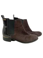 Vorschaubild 1 von Damen Chelsea Boots Gr. 41 Braun Casual Stiefel