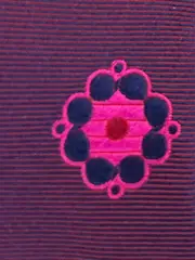 Vorschaubild 4 von Krawatte Herren Business Paisley Blumen Muster Mehrfarbig