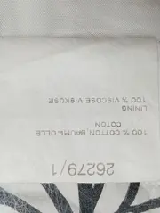 Vorschaubild 4 von Damen A-Linienrock Gr. 36/S Weiß Blumenmuster Farbenfroh Minirock