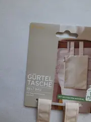 Vorschaubild 2 von Gürteltasche Beige Polyester Reise Bauchtasche Geldbeutel Pass